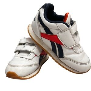 Reebok Royal Unisex-Baby Royal Cljog 2 Sneakers 7 White Collegiate Navy and Red